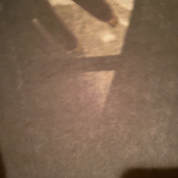 Black Chico’s dress size 2 Surplus front side knot long sleeve lightweight - Picture 4 of 7